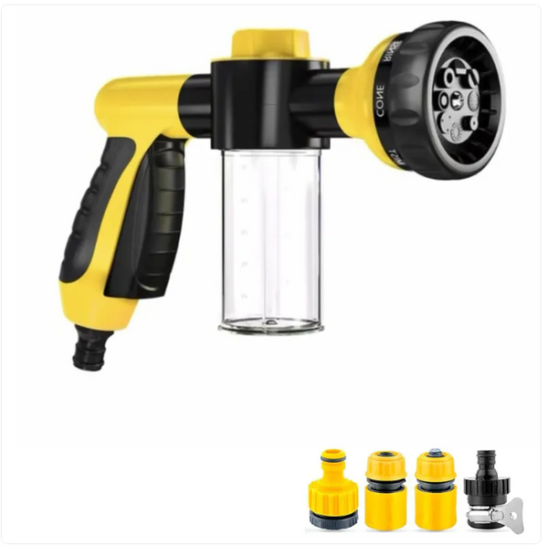 PupJet Pro: Multi-Pattern Dog Wash & Garden Sprayer
