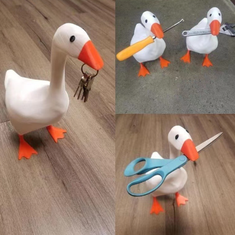 Global Charm Duck Keyholder